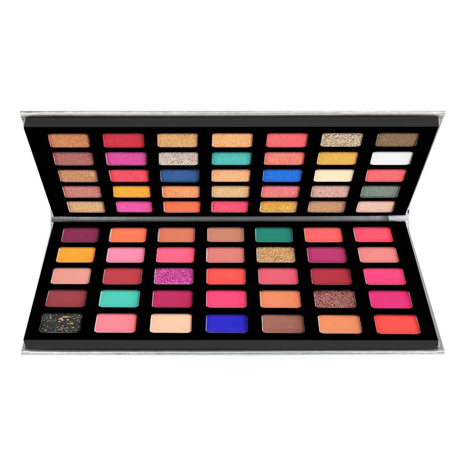 Colors Queen 70 Multi|Color Eyeshadow Palette Shimmer & Glitter Shades | Easy to Blend | 70 Color