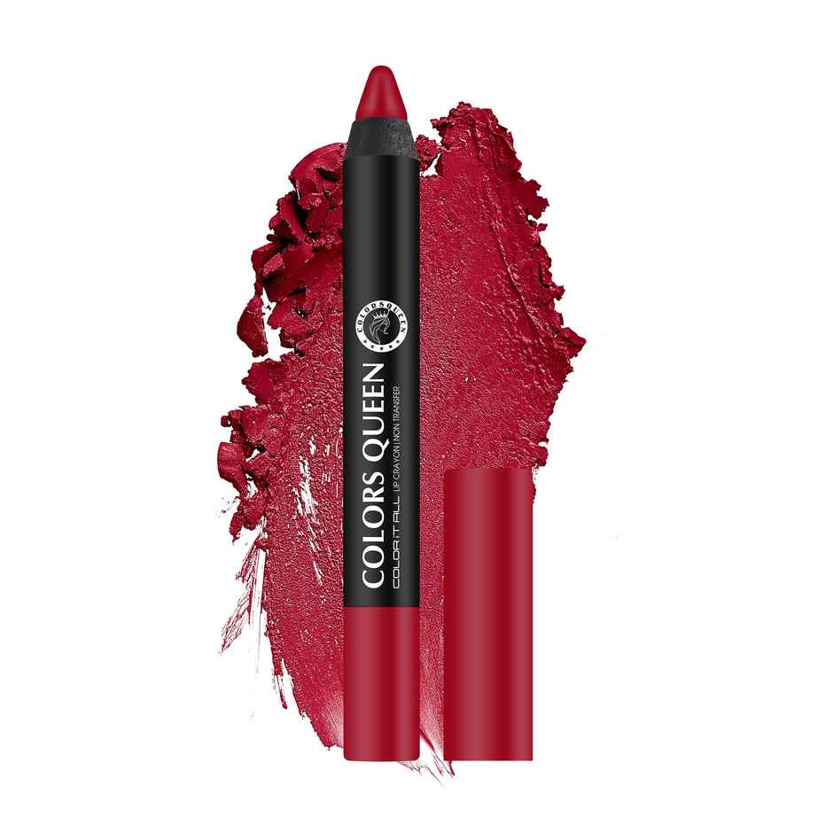 Colors Queen Color It All Non | Transfer Lip Crayon Lipstick Lip Crayon for Women | Night Out