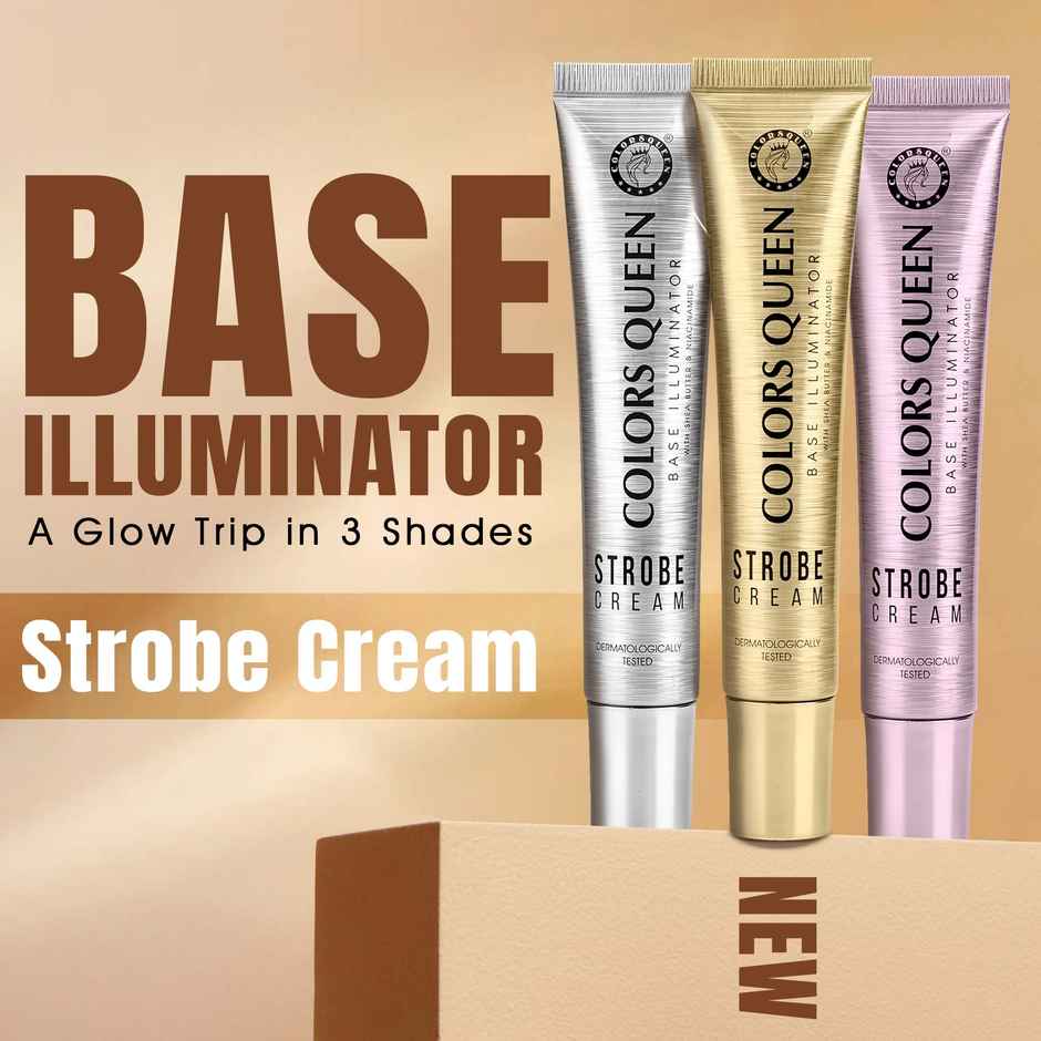 Colors Queen Base Illuminator Strobe Cream | Magical Gold | 02