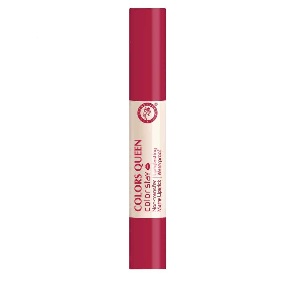 Colors Queen Color Stay Matte Lipstick | Matte Finish, Transferproof Lipstick for Women | Maroon