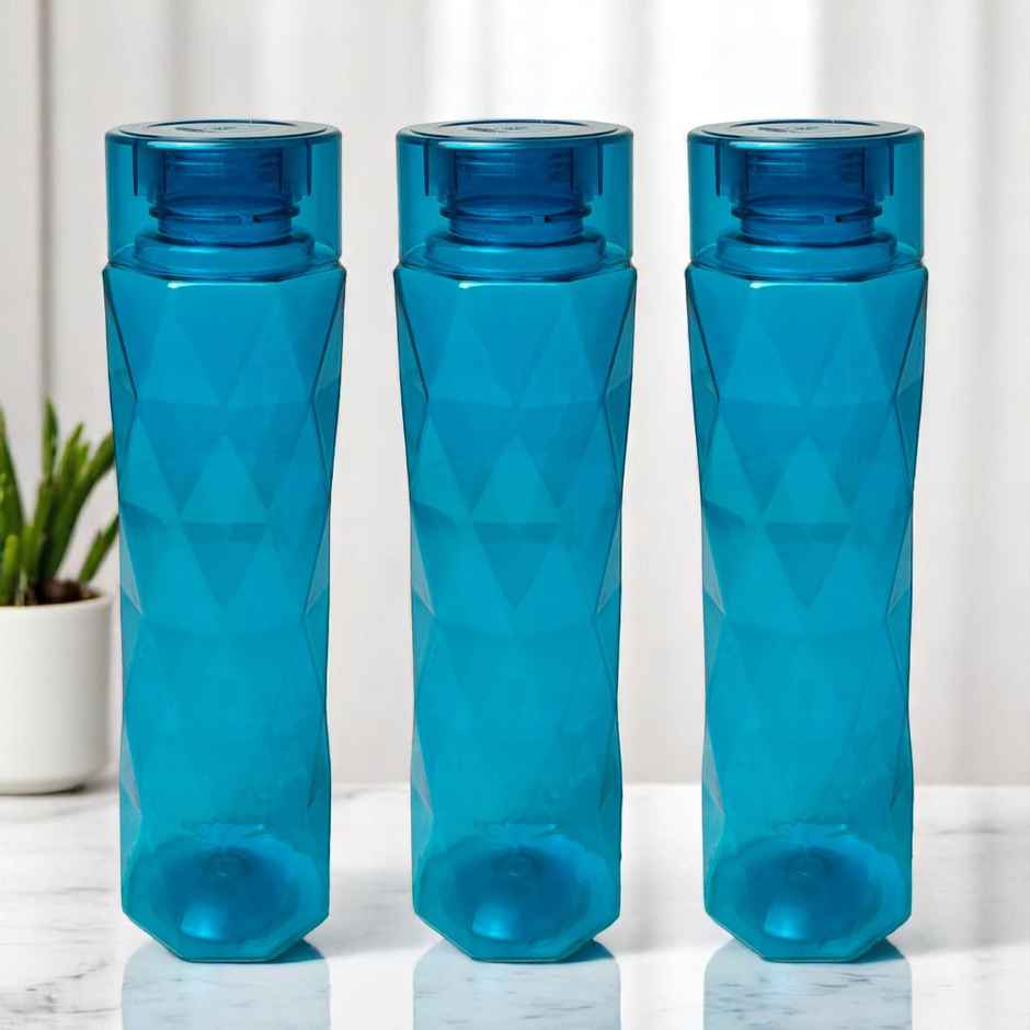 Aqua BPA-free Plastic Water Bottle | Each 1 L | Blue