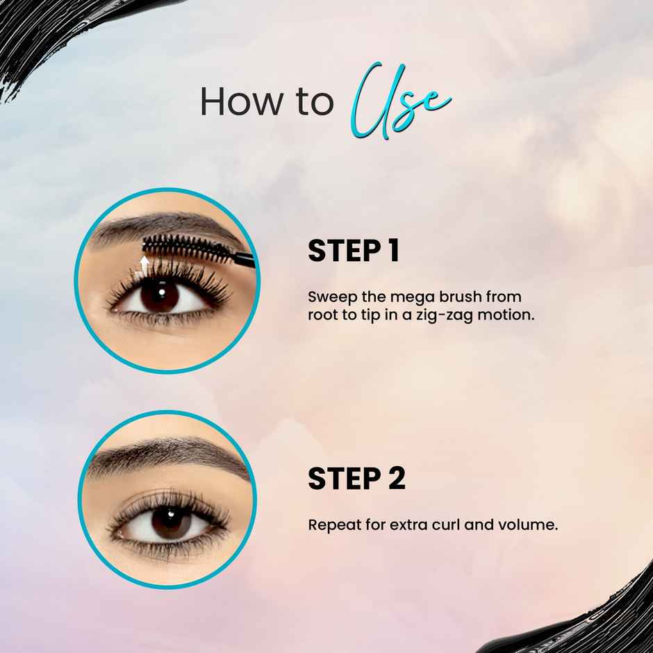 Colors Queen Big Eyes Waterproof Mascara | Lightweight, Volumizing & Lengthening Mascara