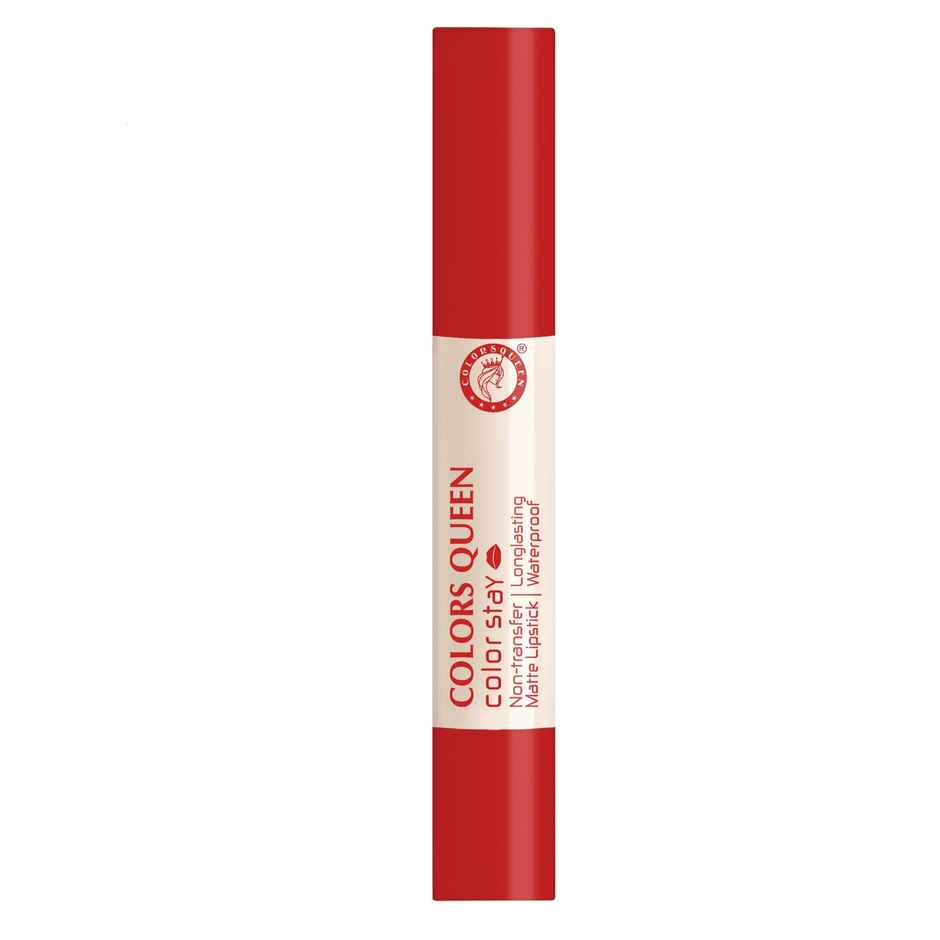 Colors Queen Color Stay Matte Lipstick |Matte Finish, Transferproof Lipstick for Women Red