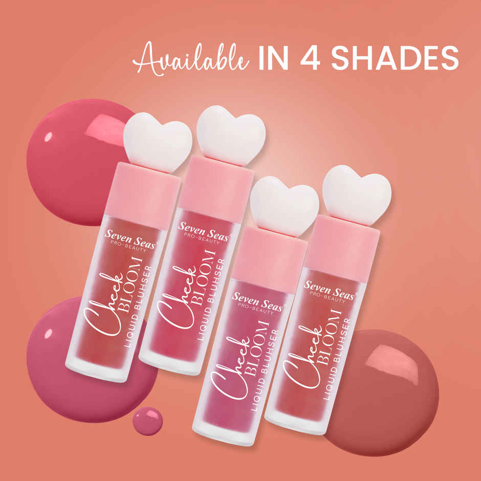 Seven Seas Cheek Bloom Liquid Blusher And Lip Gloss
