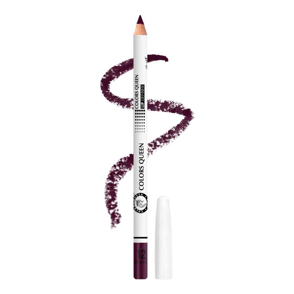Colors Queen Ultime Pro Lip Definer Pencil | Burgundy - 12