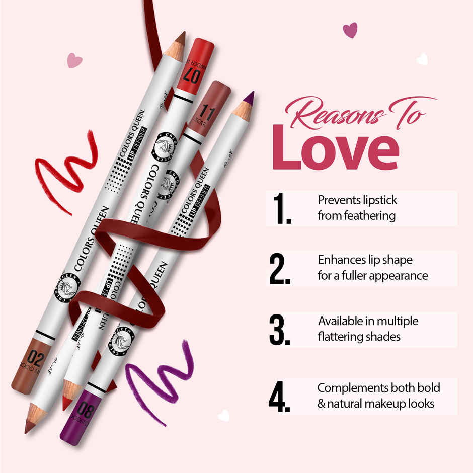 Colors Queen Ultime Pro Lip Definer Pencil | Ransom - 05