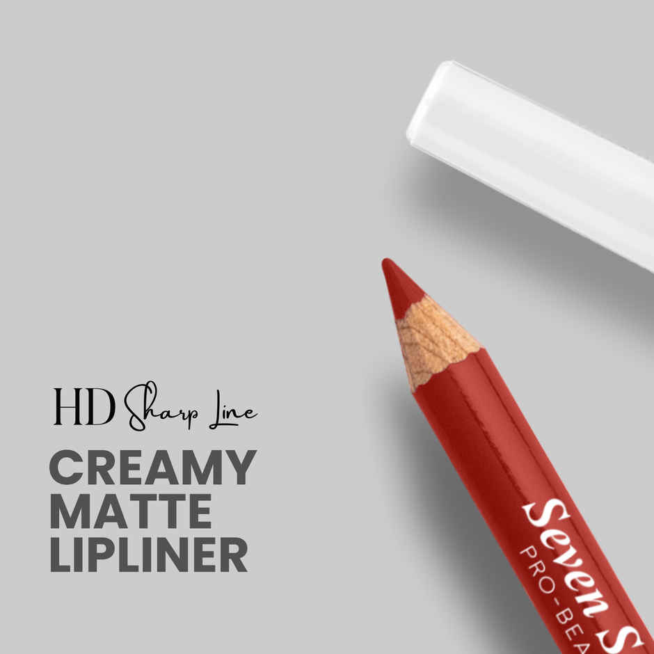 Seven Seas Hd Sharp Line Lip Liner | Matte Finish Lip Liner
