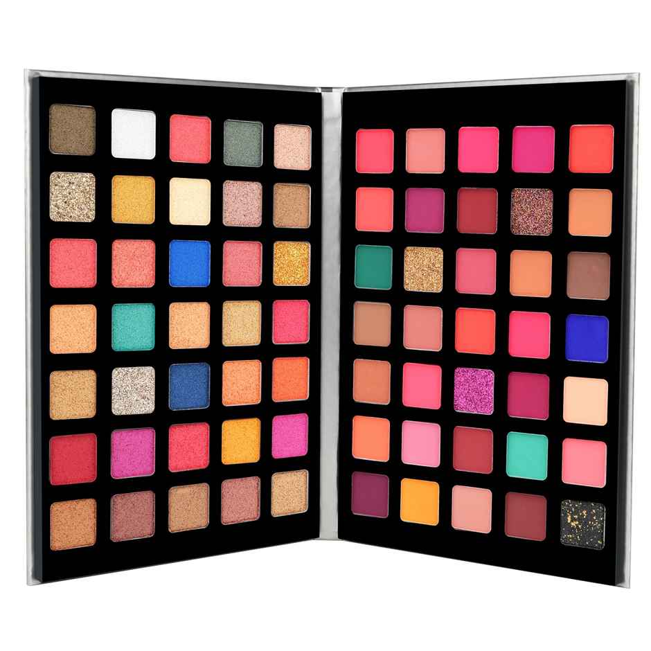 Colors Queen 70 Multi|Color Eyeshadow Palette Shimmer & Glitter Shades | Easy to Blend | 70 Color