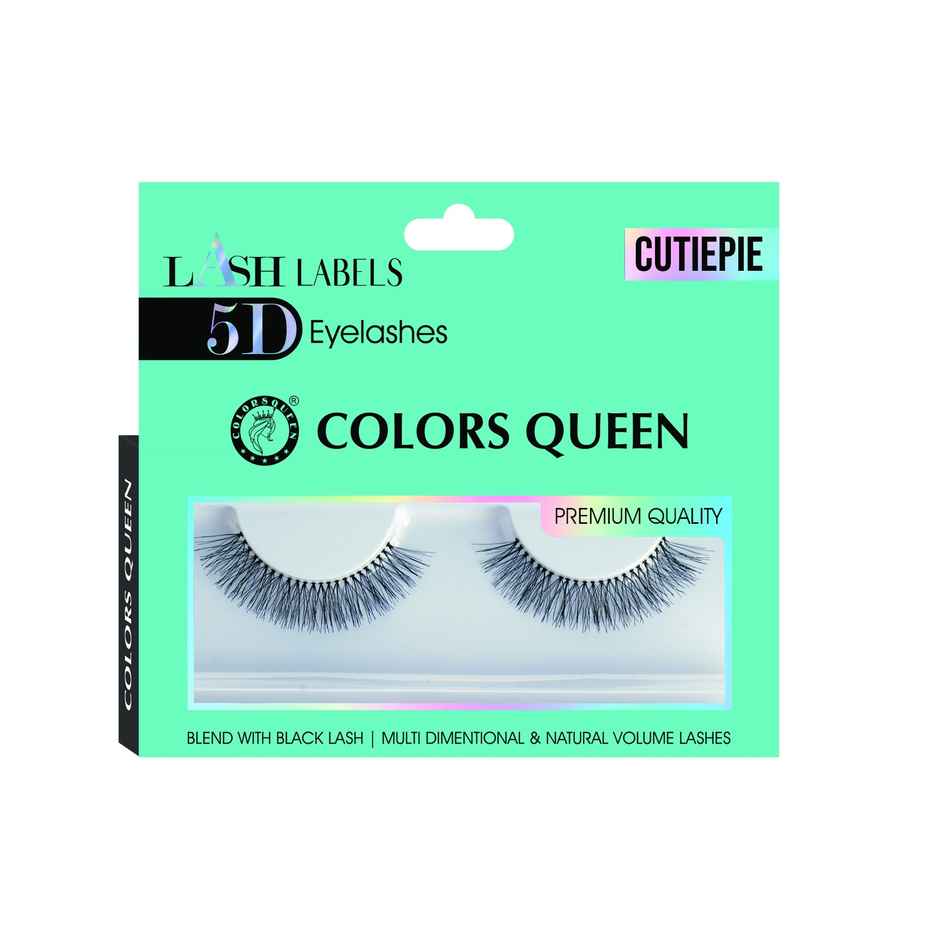 Colors Queen Lash Labels 5D Eyelashes for Women | Dramatic
