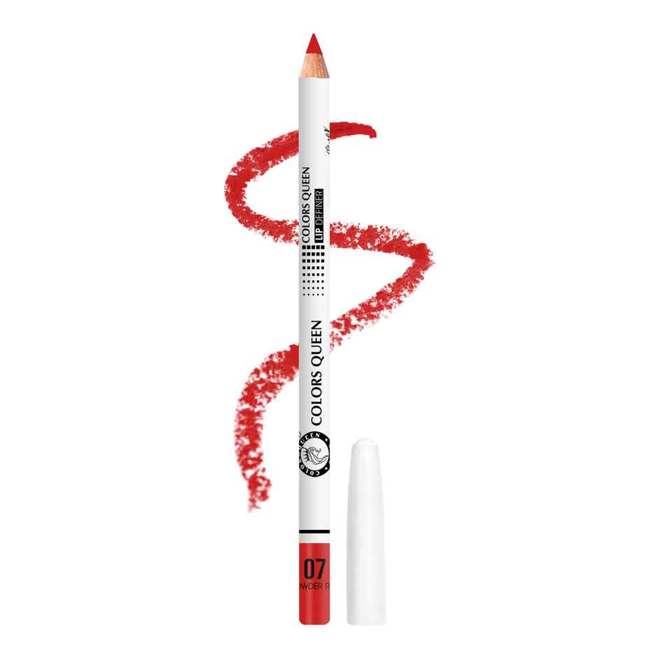 Colors Queen Ultime Pro Lip Definer Pencil | Powder Red - 07