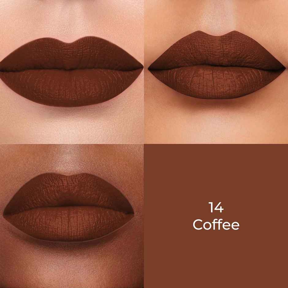 Colors Queen Color Stay Matte Lipstick |Matte Finish, Transferproof Lipstick for Women | Coffee