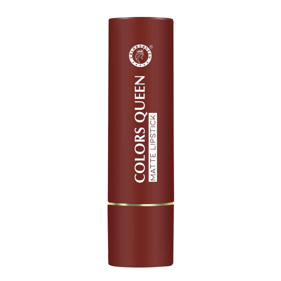 Colors Queen Lippie Creamy Matte Lipstick for Women Infused with Jojoba Oil | 18 | Rouge