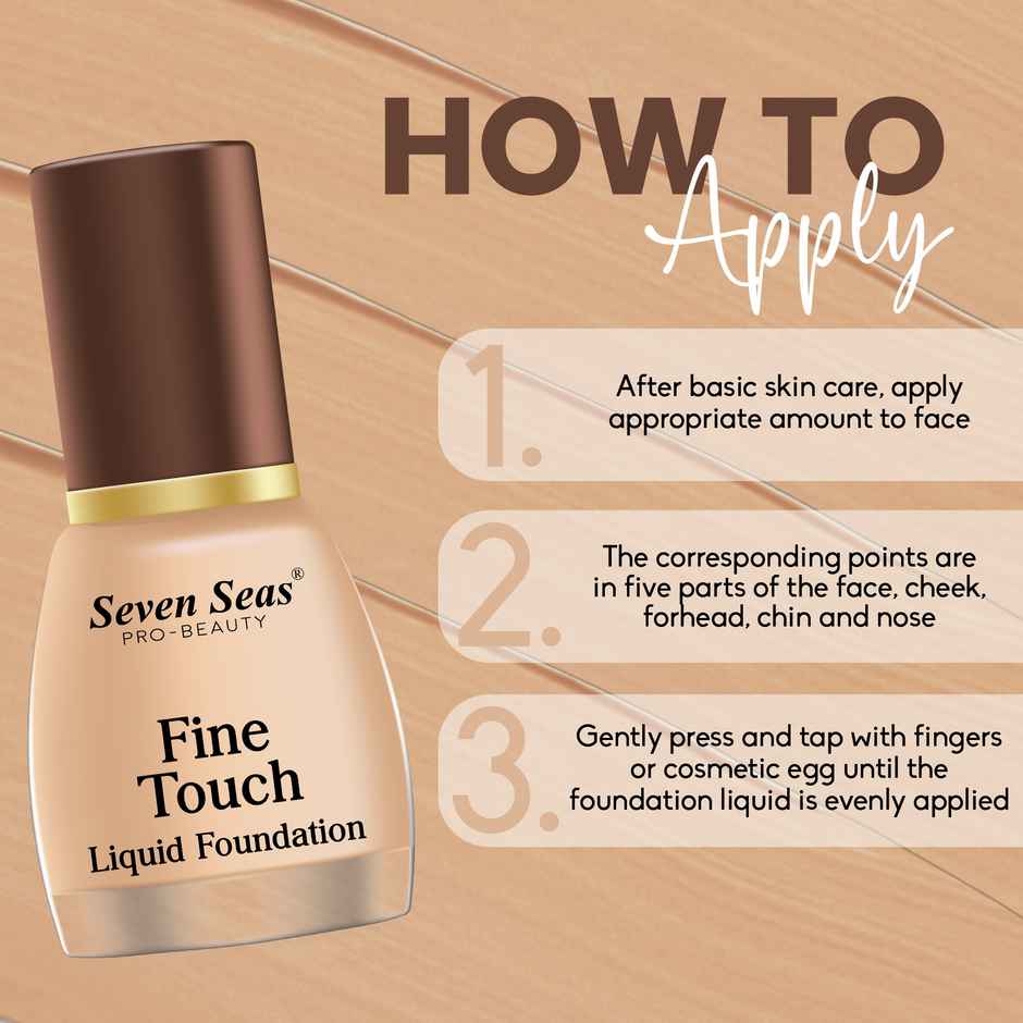 Seven Seas Fine Touch Waterproof Liquid Foundation