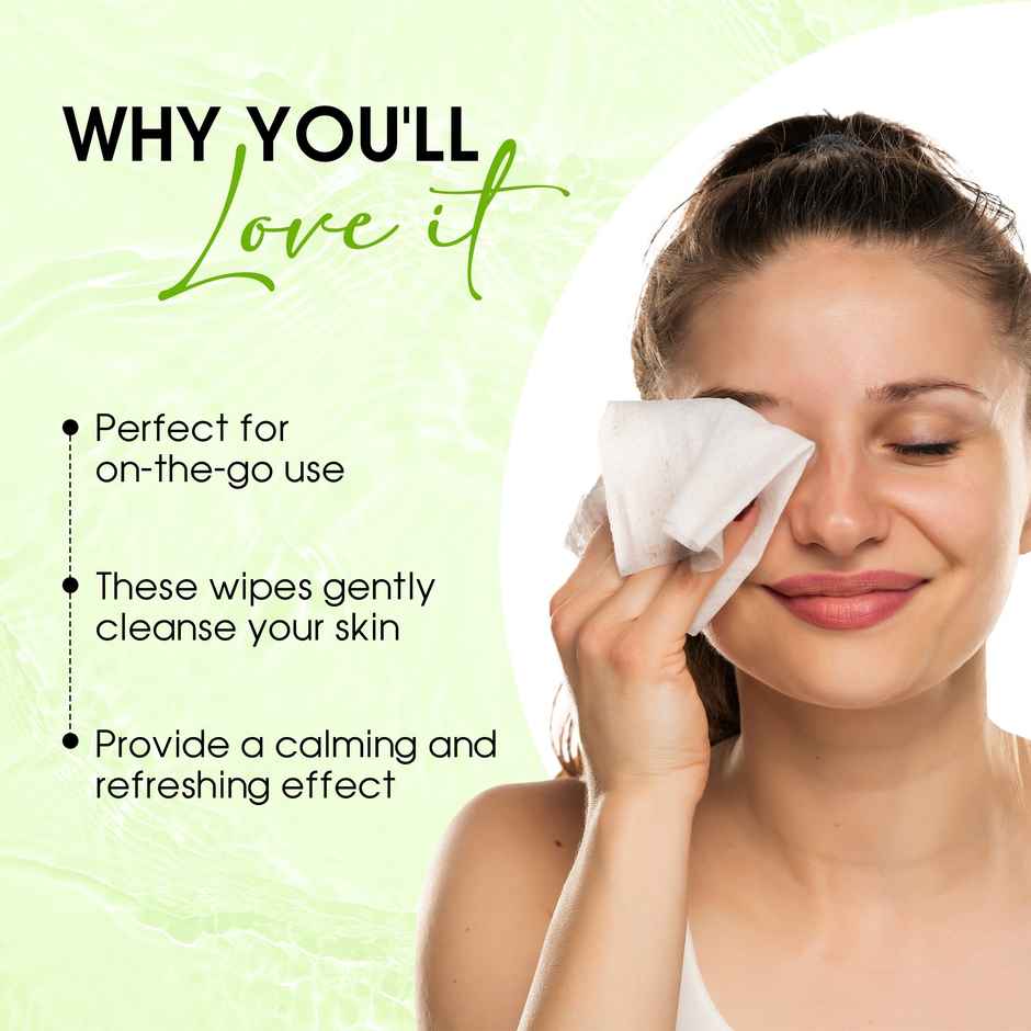 Colors Queen Colors Queen Daily Refreshing Facial Wipes | Aloe Vera | 25 Pulls Per Pack