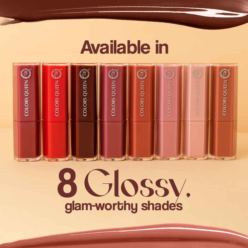 Colors Queen Gloss Bomb Glossy Lipstick | Riri | 01