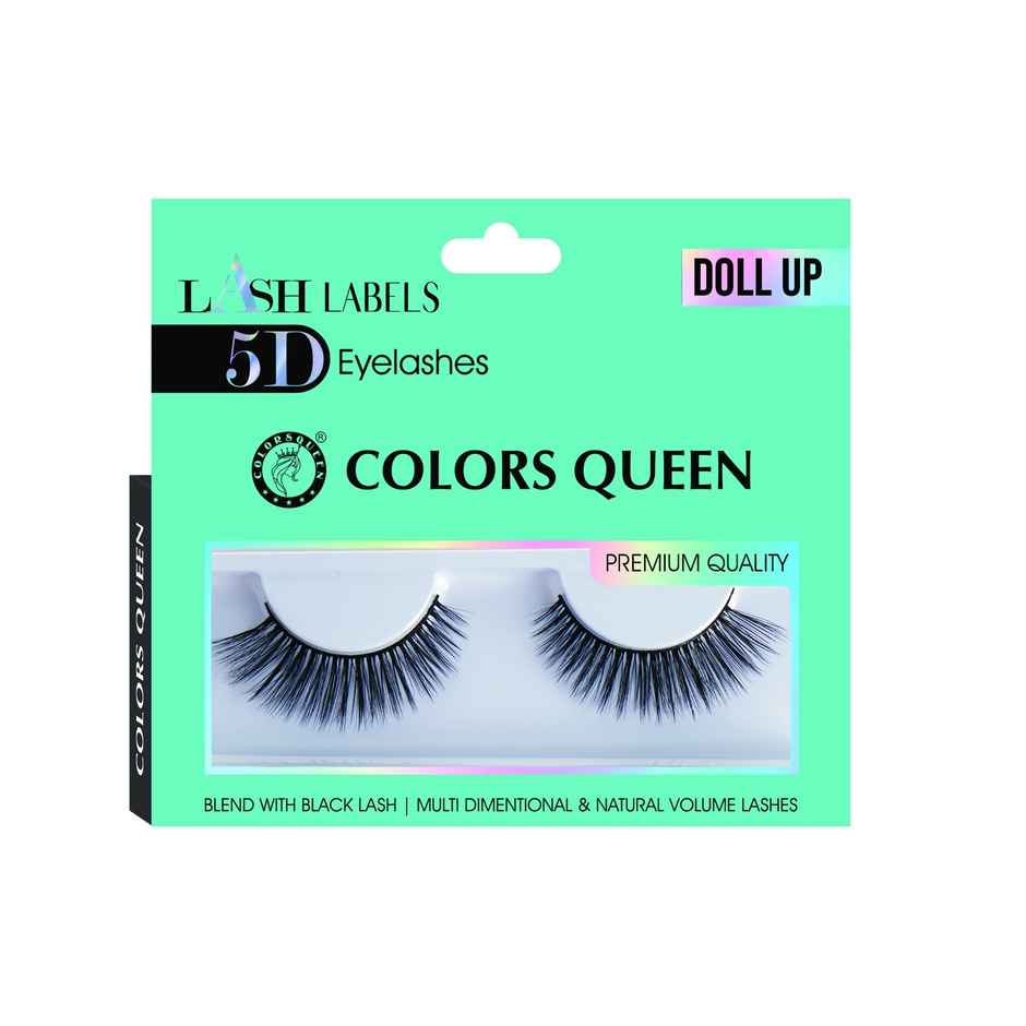 Colors Queen Lash Labels 5D Eyelashes for Women | First Sight