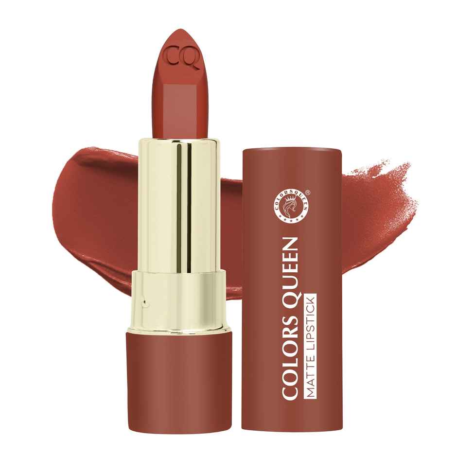 Colors Queen Lippie Creamy Matte Lipstick for Women Infused with Jojoba Oil | 03 | Gossip