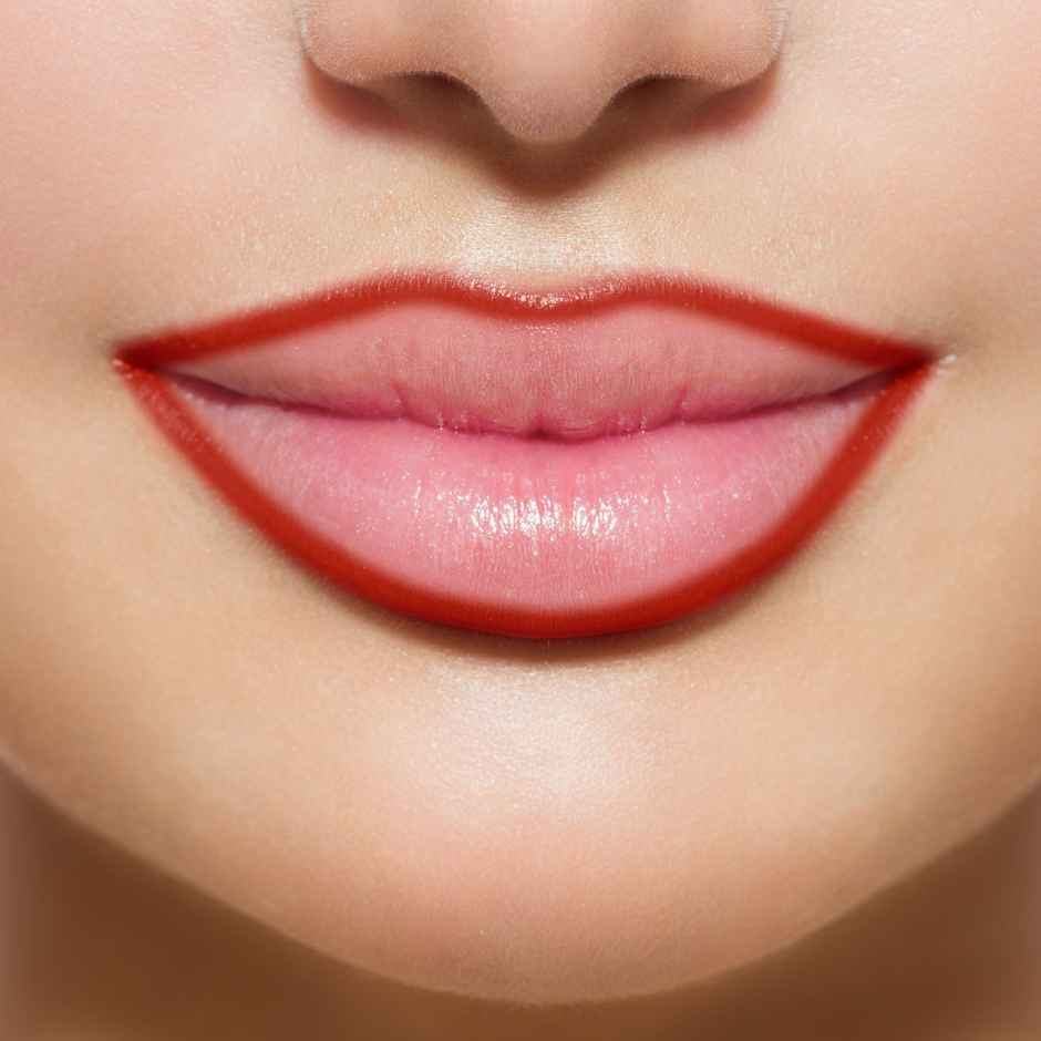 Colors Queen Lip Liner Pencil Non Transfer Lip Liner for Makeup Lip Liner Pencil | Hot Red