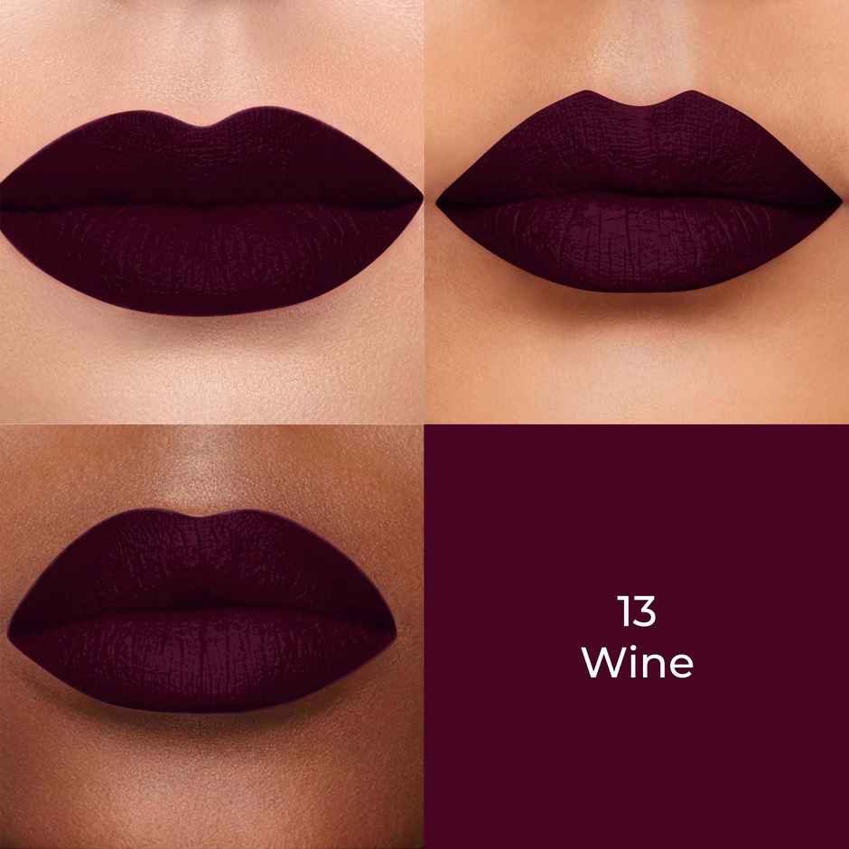 Colors Queen Color Stay Matte Lipstick |Matte Finish, Transferproof Lipstick for Women | Wine