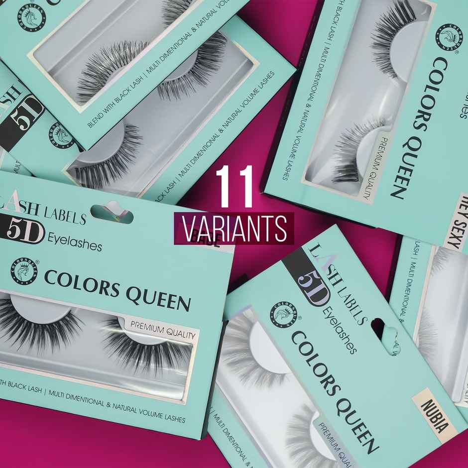Colors Queen Lash Labels 5D Eyelashes for Women | First Sight