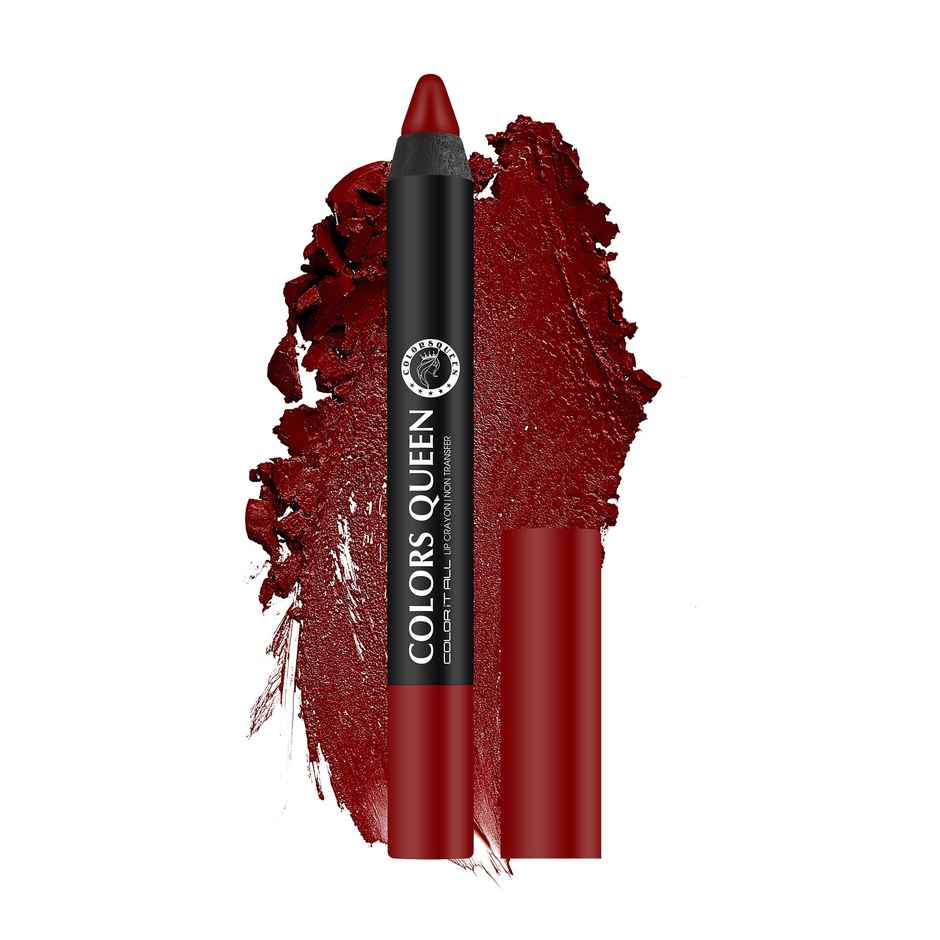Colors Queen Color It All Non | Transfer Lip Crayon Lipstick Lip Crayon for Women | Dynamite Berry