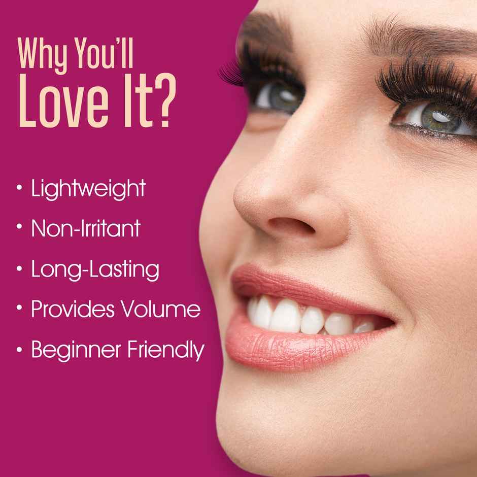 Colors Queen Lash Labels 5D Eyelashes for Women | Dramatic