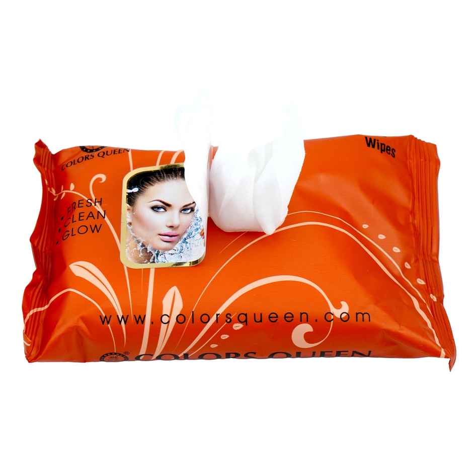Colors Queen Colors Queen Daily Refreshing Facial Wipes | Honey | 25 Pulls Per Pack