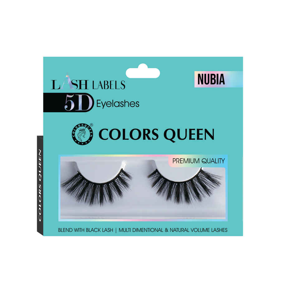 Colors Queen Lash Labels 5D Eyelashes for Women | Nubia