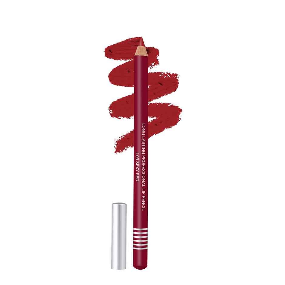 Colors Queen Lip Liner Pencil Non Transfer Lip Liner for Makeup Lip Liner Pencil | Sexy Red