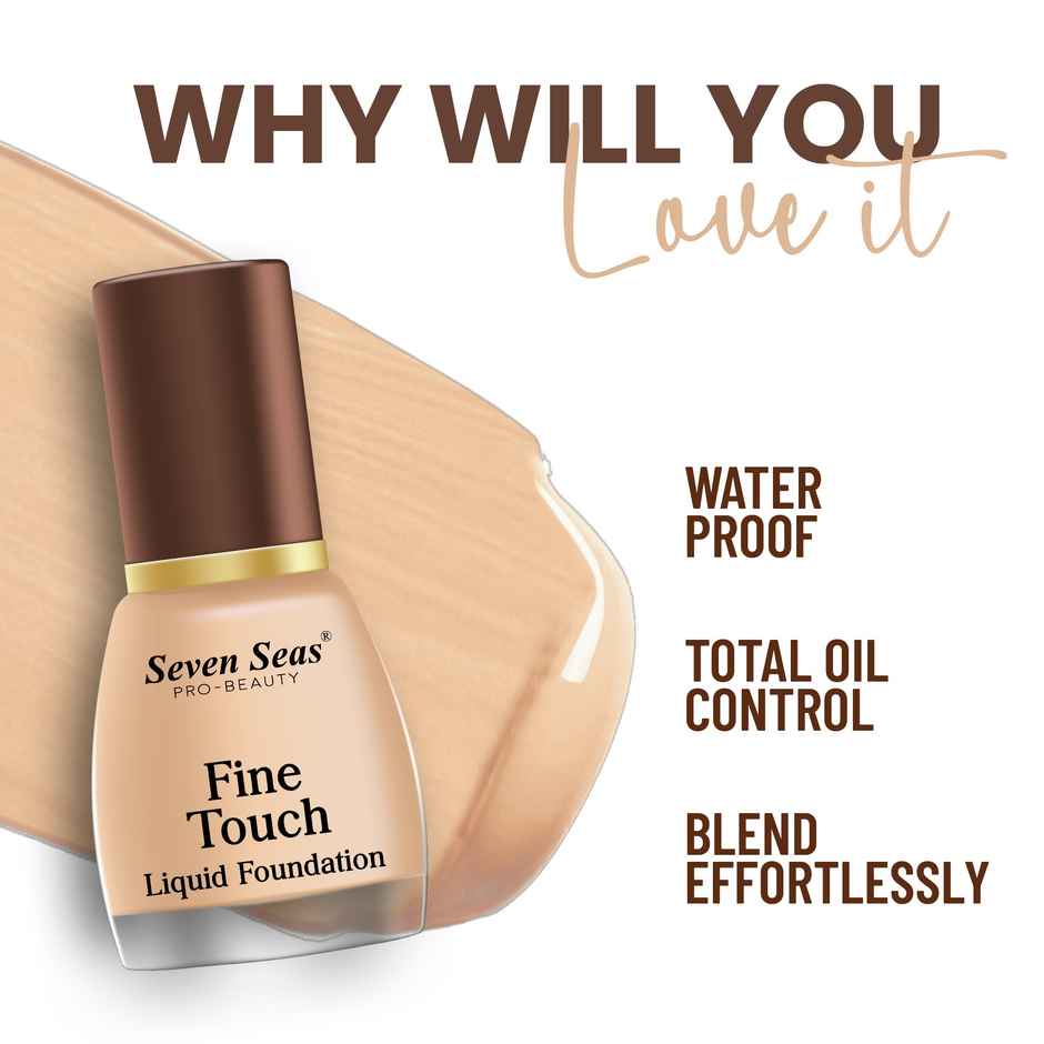 Seven Seas Fine Touch Waterproof Liquid Foundation