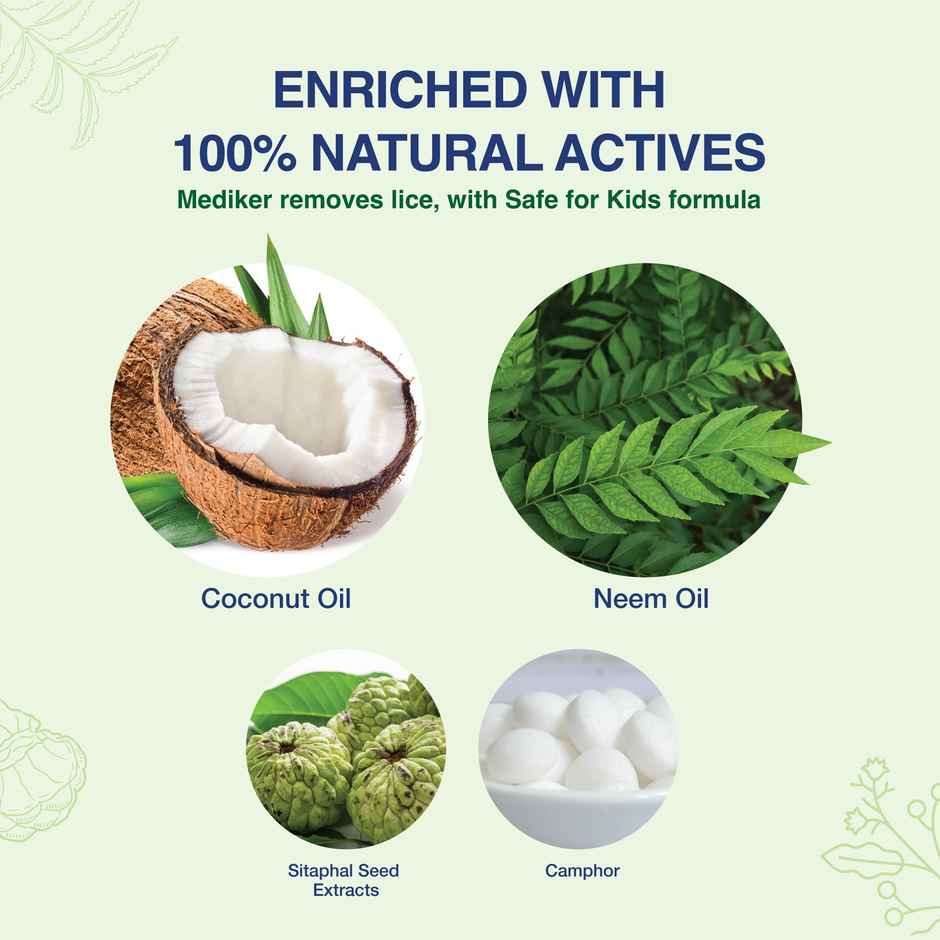 Mediker Anti-Lice Treatment Shampoo - Green