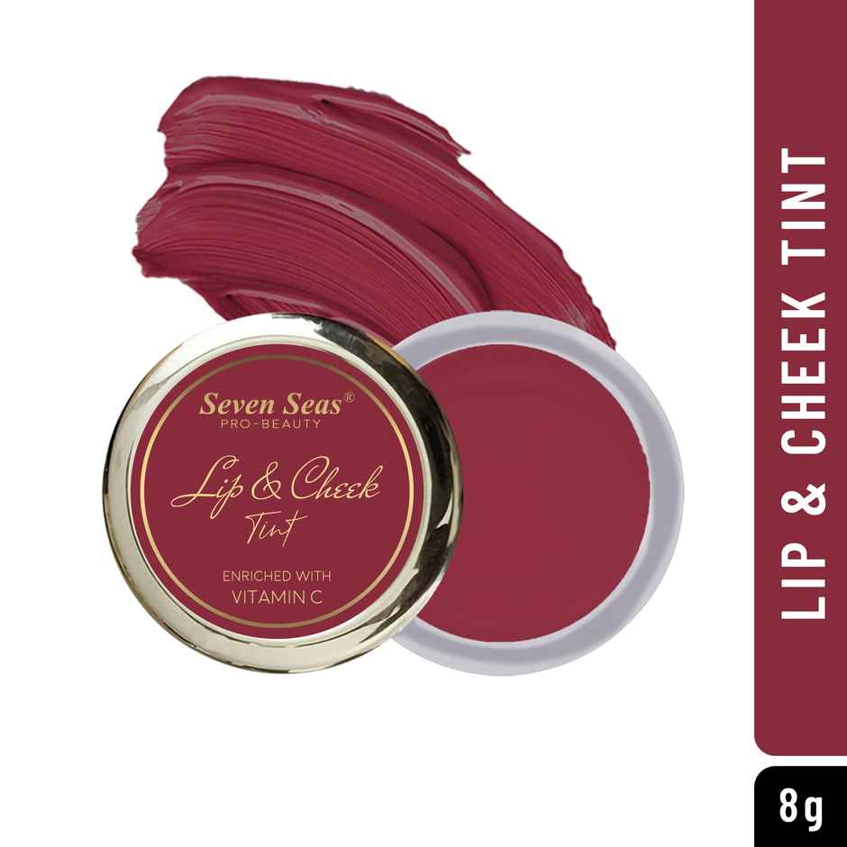 Seven Seas Lip And Cheek Tint | Enriched With Vitamin C | Lip | Cheek And Eye Tint