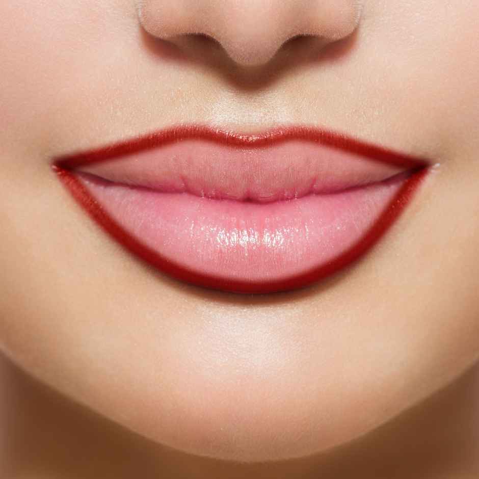 Colors Queen Lip Liner Pencil Non Transfer Lip Liner for Makeup Lip Liner Pencil | Sexy Red