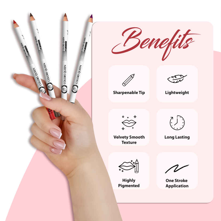 Colors Queen Ultime Pro Lip Definer Pencil | Ransom - 05