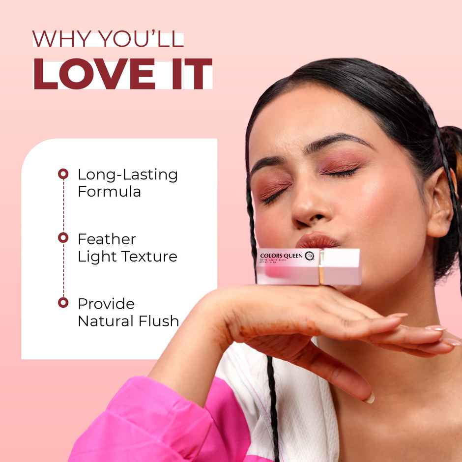 Colors Queen Matte Liquid Blush | Love - 02