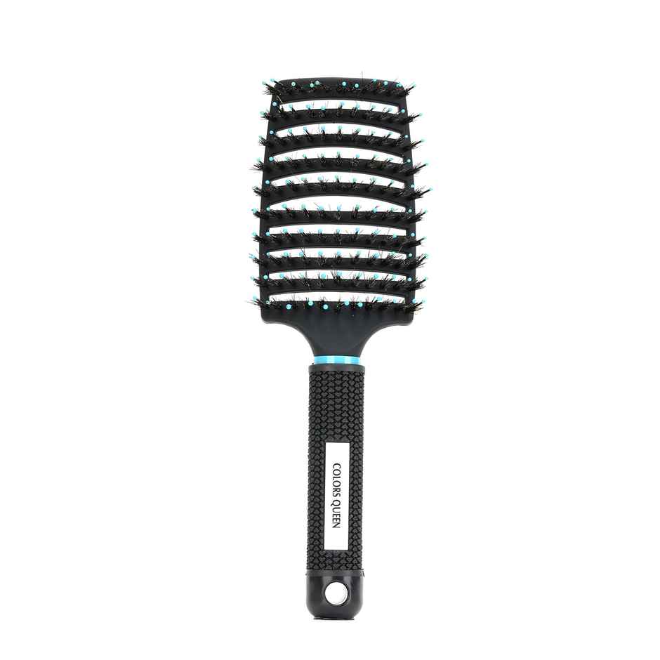 Colors Queen Detangler Hair Brush with Strong & Flexible Bristles
