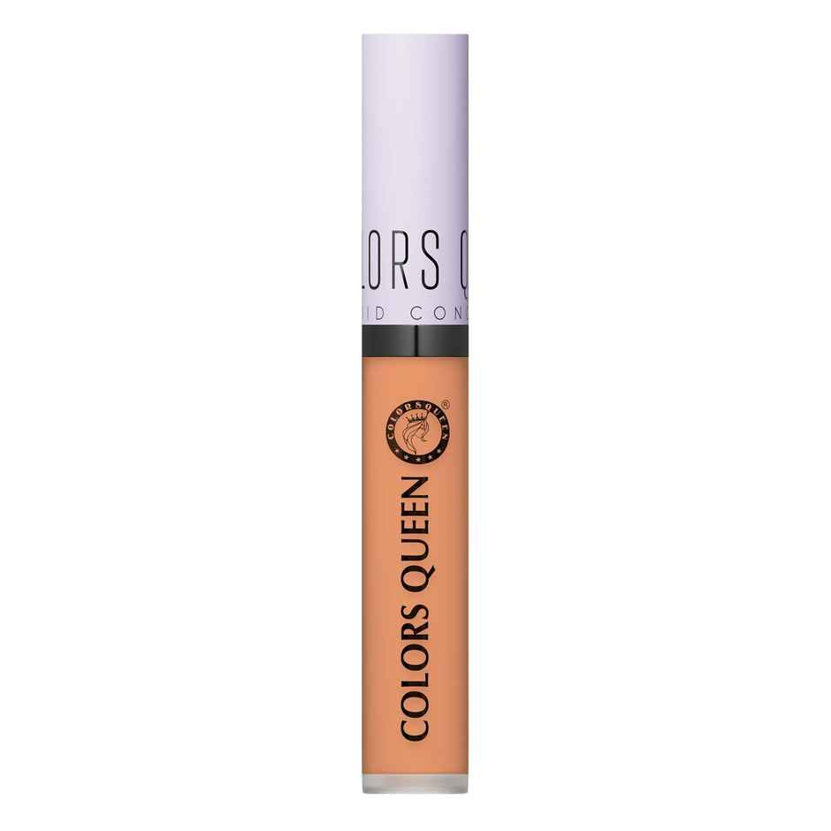 Colors Queen Conceal & Reveal Liquid Long Lasting Concealer with Matte Finish | Orange Corrector