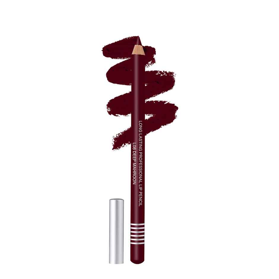 Colors Queen Lip Liner Pencil Non Transfer Lip Liner for Makeup Lip Liner Pencil | Deep Maroon