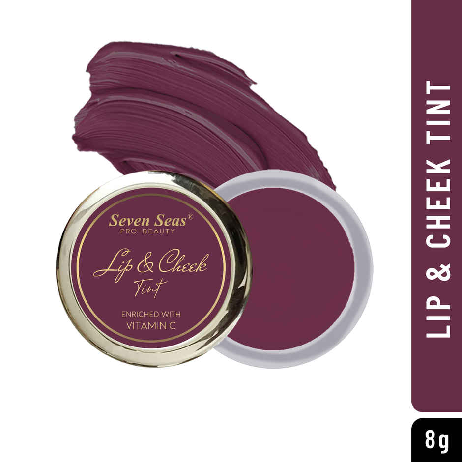 Seven Seas Lip And Cheek Tint | Enriched With Vitamin C | Lip | Cheek And Eye Tint