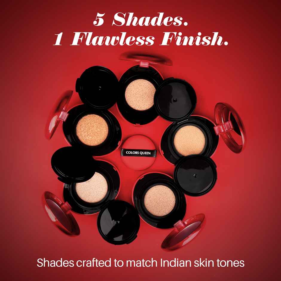 Colors Queen Mask Fit Red Cushion Foundation | Natural Beige - 02