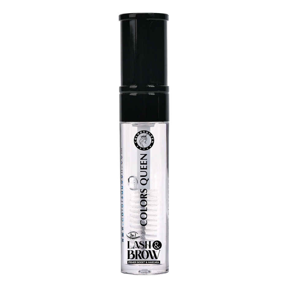 Colors Queen Clear Lash & Brow Mascara | Transparent Mascara Waterproof for Women Enriched