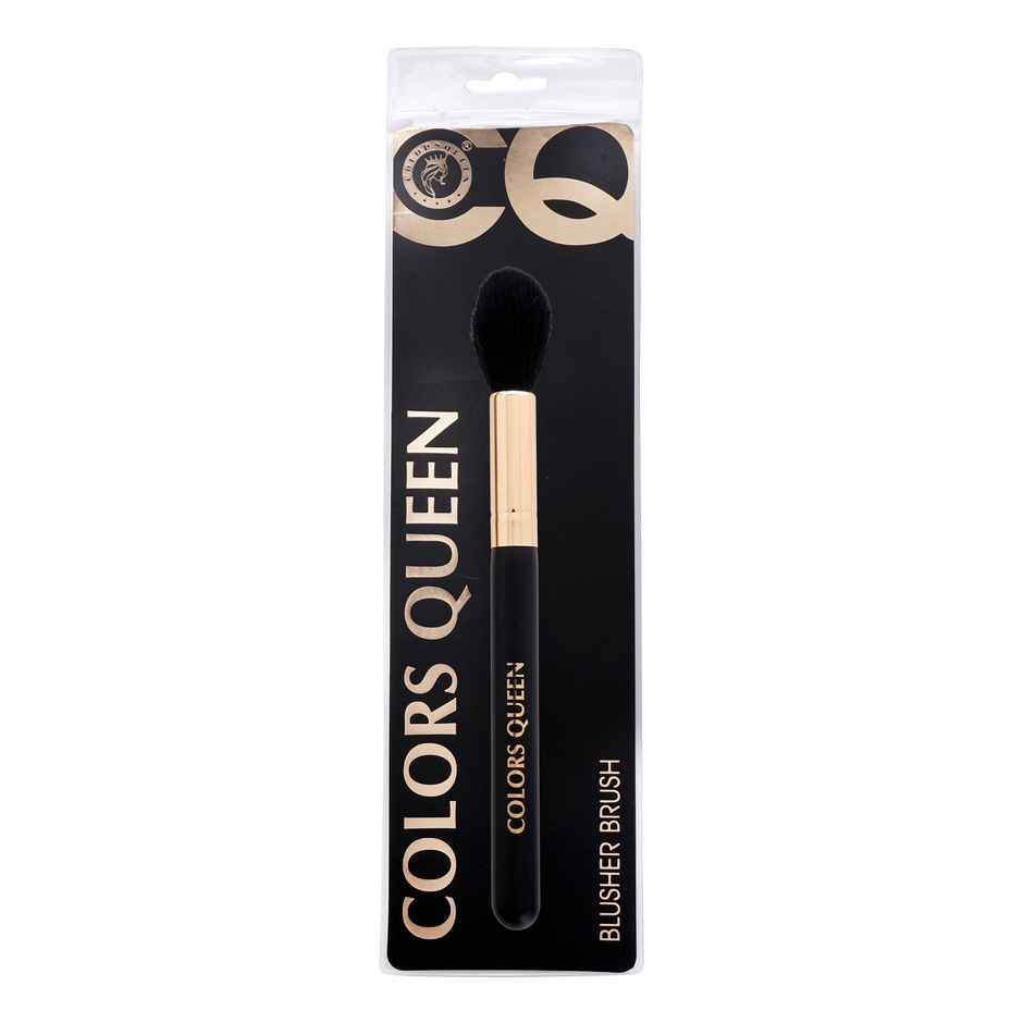 Colors Queen Soft Bristle Blusher Brush, Blending Brush for Face Makeup