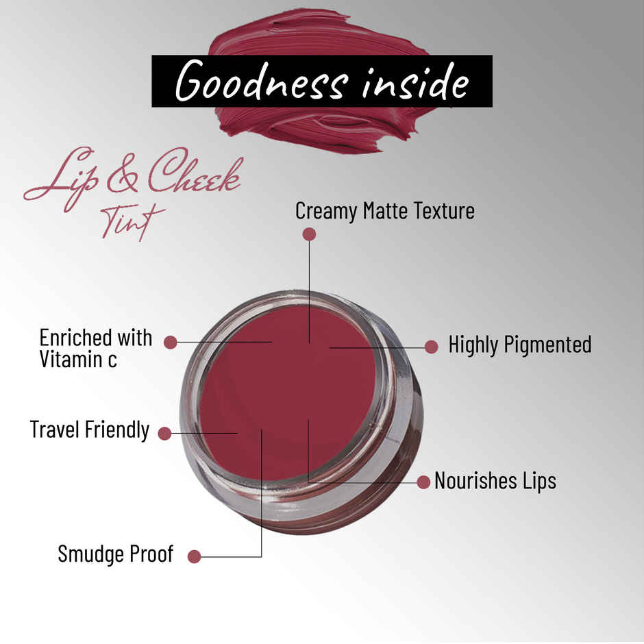 Seven Seas Lip And Cheek Tint | Enriched With Vitamin C | Lip | Cheek And Eye Tint