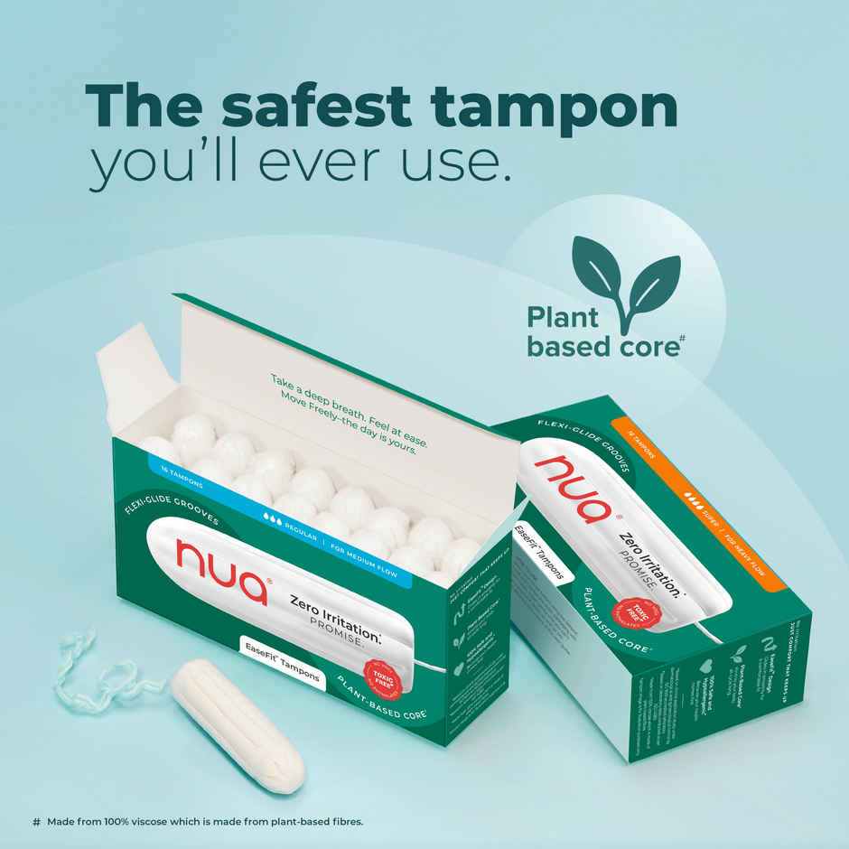 Nua EaseFit Tampons - Heavy Flow