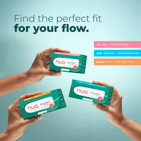 Nua EaseFit Tampons - Heavy Flow