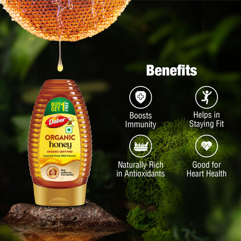 Dabur Honey Organic Squeezy