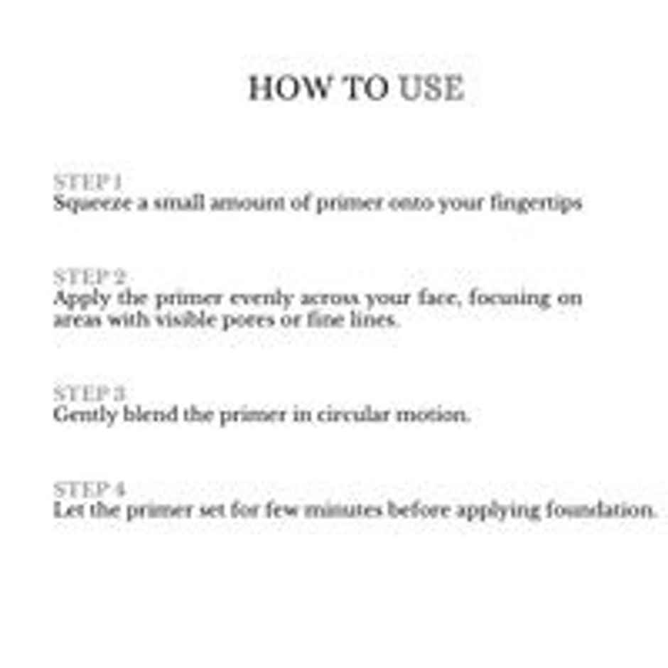 Rhe Cosmetics Velvet Pore Refine Primer