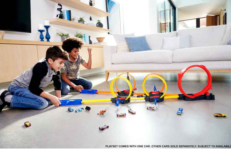 Hot Wheels Multi-Loop Race Off Playset | 4 to 10 Years