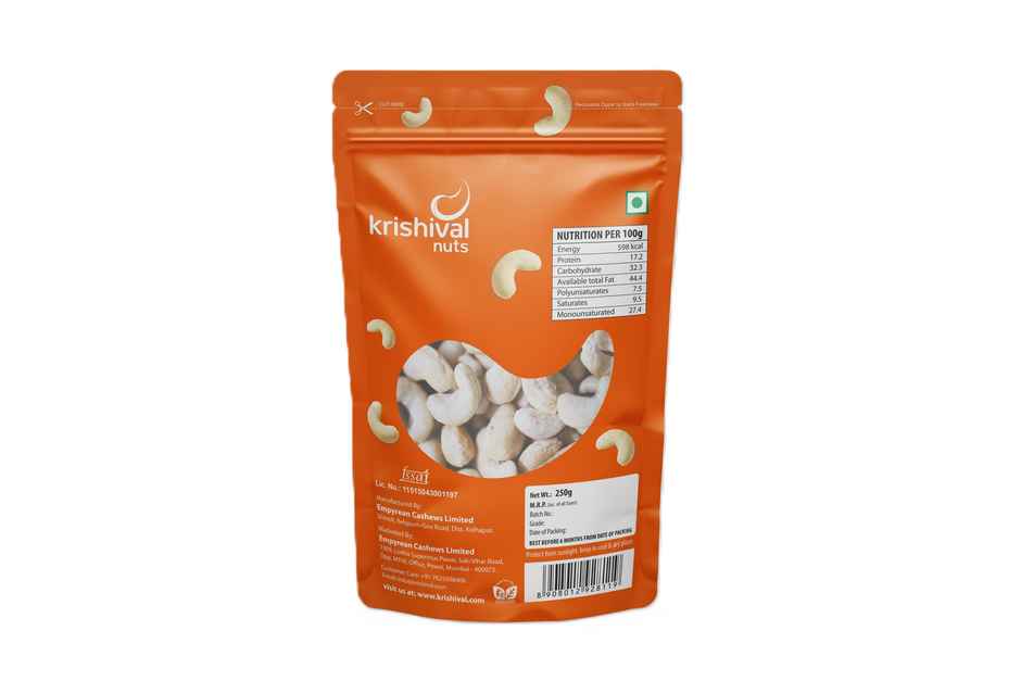 Krishival Nuts Premium Cashew