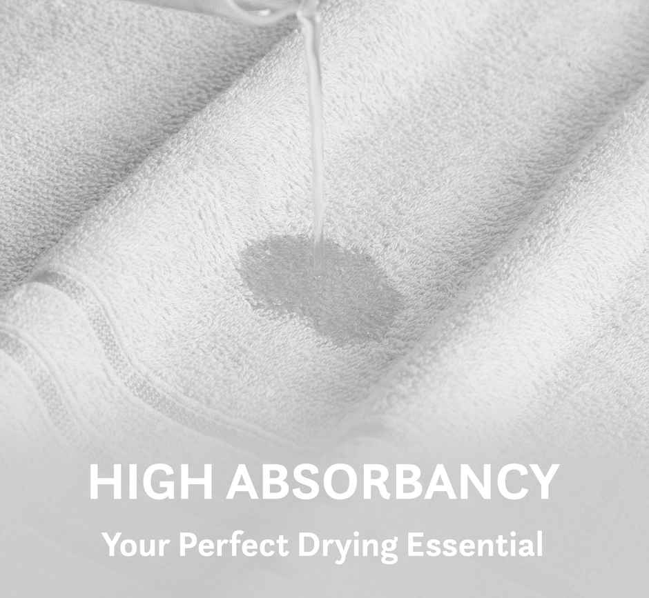 Mytrident Comfort Living Gym Cotton Hand Towel | Ice Grey